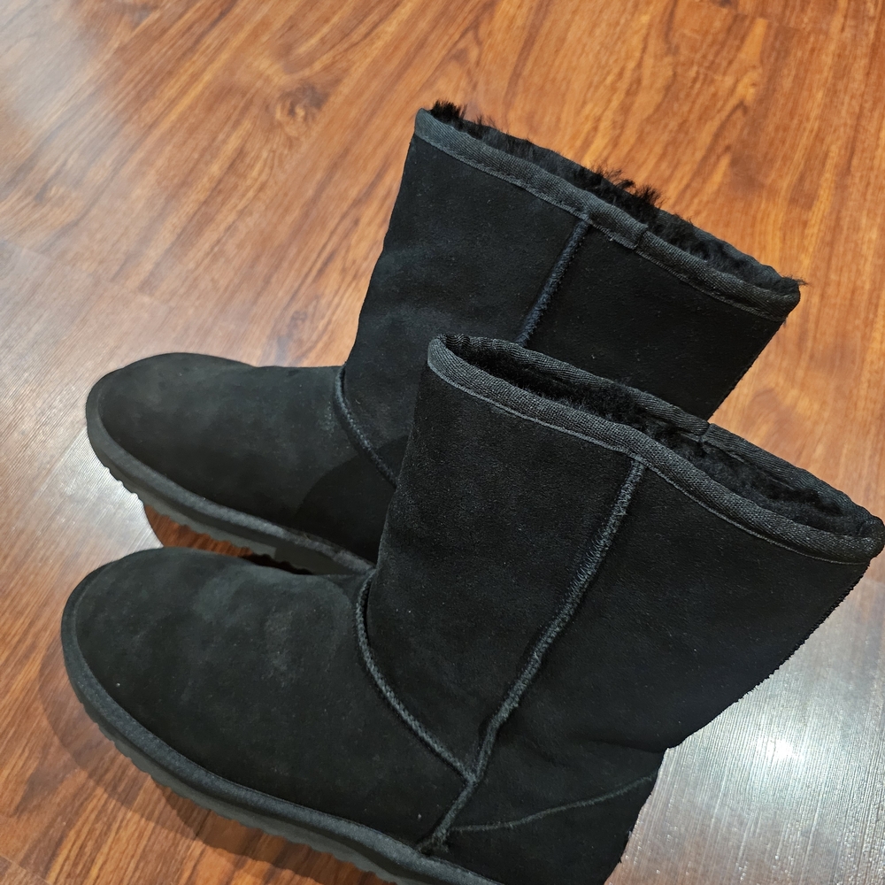 Women's Black Suede Boots